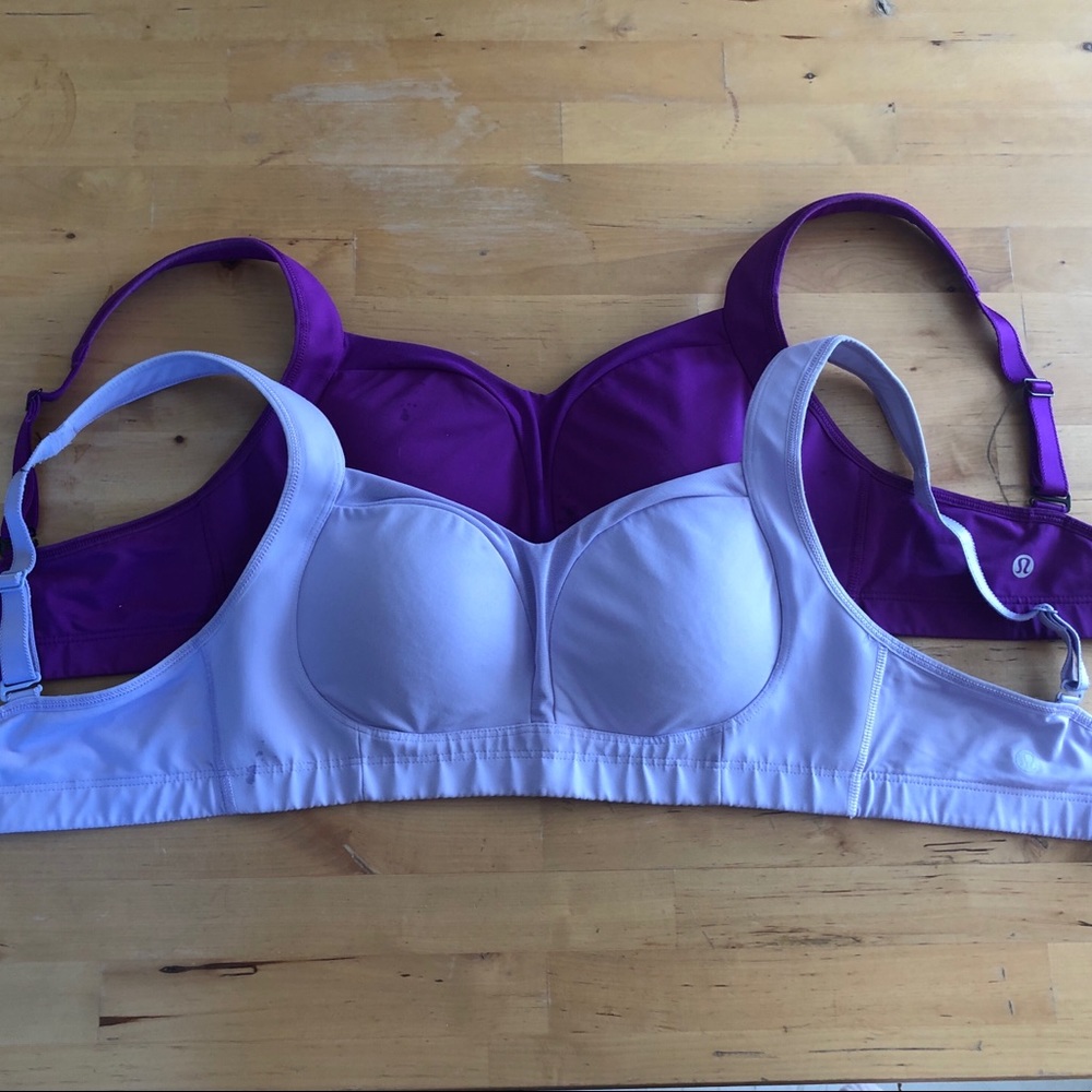 2 Lululemon TaTa Tamer Sports Bras 34D